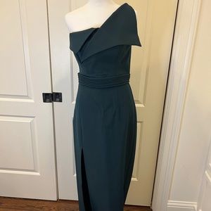 Elle Zeitoune Yvonne Forest Dress Gown US sz 6/ AUS sz 10